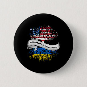 Amerikaans gekweekt met Oekraïense wortels Oekraïn Ronde Button 5,7 Cm