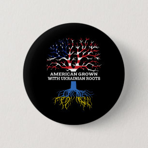 Amerikaans gekweekt met Oekraïense wortels  Ronde Button 5,7 Cm