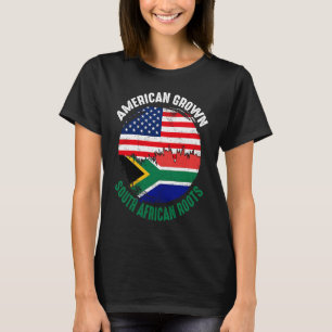 Amerikaans Gekweekte Zuid-Afrikaanse Wortels Vinta T-shirt
