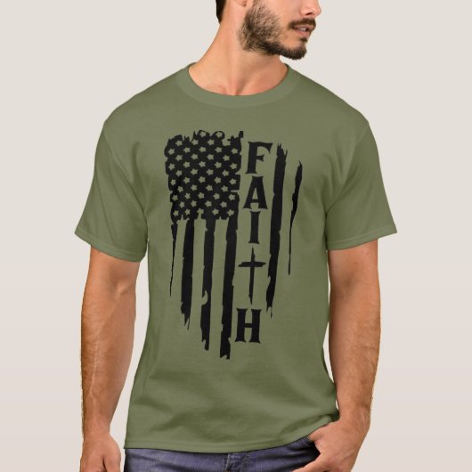 Amerikaans Geloof T-shirt (Voorkant)