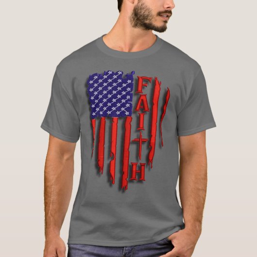 Amerikaans Geloof T-shirt (Voorkant)