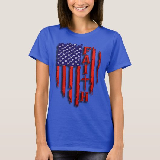 Amerikaans Geloof T-shirt (Voorkant)