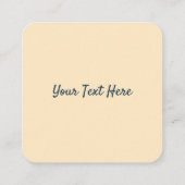 Amerikaans geluk informatiekaartje (Achterkant)