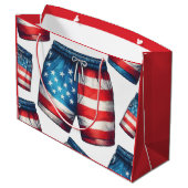 Amerikaans Gemaakt Groot Cadeauzakje (Achterkant Gekanteld)