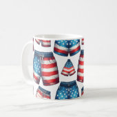 Amerikaans Gemaakt Koffiemok (Voorkant links)
