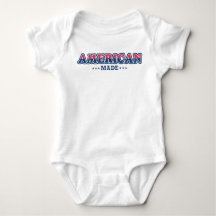 Amerikaans gemaakt, trots, patriottisch T-shirt