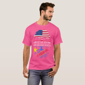 Amerikaans geteeld met Congolese wortels - DR Cong T-shirt (Voorkant volledig)