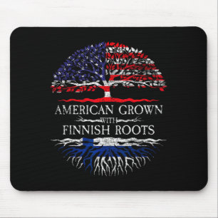 Amerikaans geteeld met Finse wortels Finland Muismat