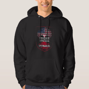 Amerikaans geteeld met Letse wortels Letland Hoodie