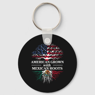 Amerikaans geteeld Mexicaanse wortels Mexico Landl Sleutelhanger