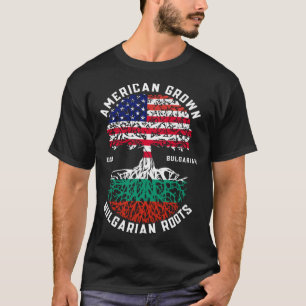 Amerikaans geteelde Bulgaarse wortels Bulgarije vl T-shirt