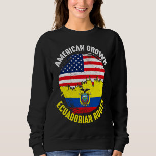 Amerikaans geteelde Ecuadoriaanse wortels vintage Trui