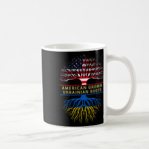 Amerikaans geteelde Oekraïense wortels Amerika Oek Koffiemok