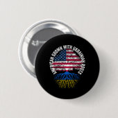 Amerikaans geteelde Oekraïense wortels Ronde Button 5,7 Cm (Voorkant /achterkant)
