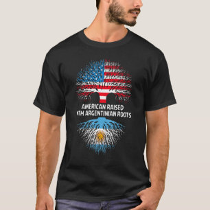 Amerikaans gewas met Argentijnse wortels Argentina T-shirt