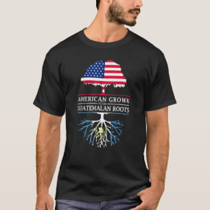 Amerikaans gewas met Guatemalteekse wortels Guatem T-shirt