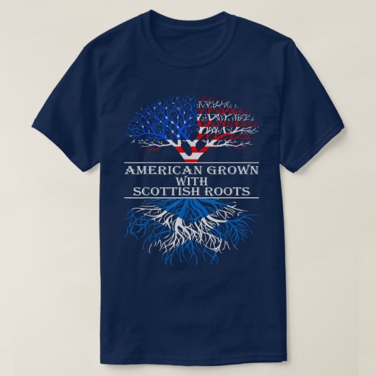 Amerikaans gewas met Schotse worstjes T-shirt (Design voorkant)