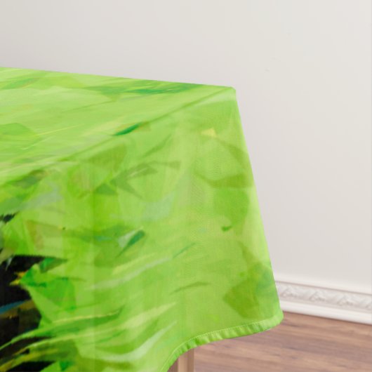 Amerikaans gif met jonge Abstracte impressionisme Tafelkleed (Voorbeeld)