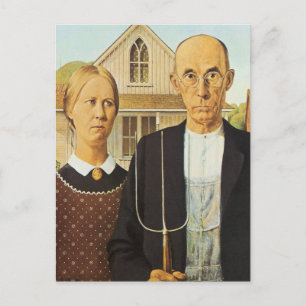Amerikaans Gothic Briefkaart