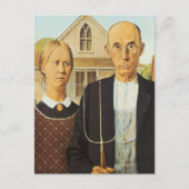 Amerikaans Gothic Briefkaart (Voorkant)