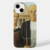 Amerikaans Gothic Case-Mate iPhone Case (Achterkant)