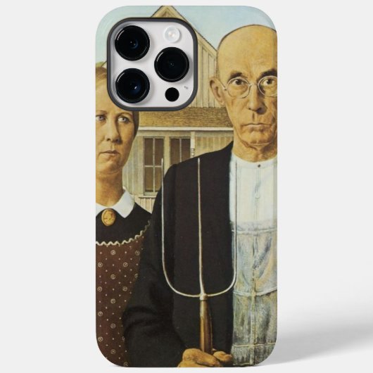 Amerikaans Gothic Case-Mate iPhone Case (Achterkant)
