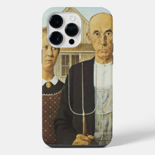 Amerikaans Gothic iPhone 14 Pro Max Hoesje