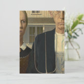 Amerikaans Gothic Kaart (Staand voorkant)