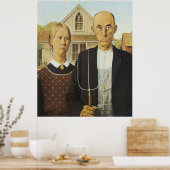 Amerikaans Gothic Poster (Keuken)