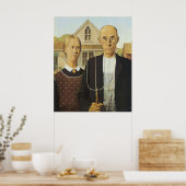 Amerikaans Gothic Poster (Keuken)