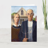 Amerikaans Gothic | Subsidiehout | Kaart (Voorkant)