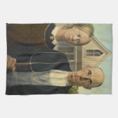 Amerikaans Gothic Theedoek (Horizontaal)