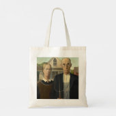 Amerikaans Gothic Tote Bag (Achterkant)