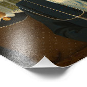 Amerikaans Gothisch door Grant Wood Foto Afdruk (Hoek)