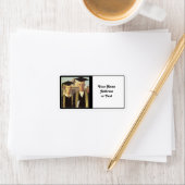 Amerikaans gotisch Afstuderen Etiket (Insitu)