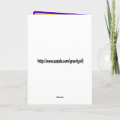 Amerikaans gotisch Afstuderen Kaart (Achterkant)