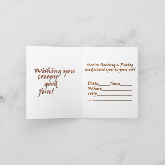 Amerikaans Gotisch Halloween spookhuis (Binnen)