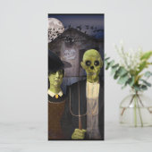 Amerikaans Gotisch Halloween spookhuis (Staand voorkant)