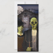 Amerikaans Gotisch Halloween spookhuis (Voorkant)