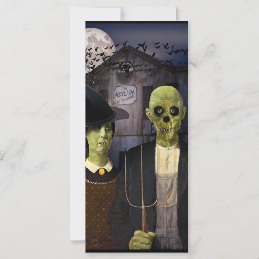 Amerikaans Gotisch Halloween spookhuis (Voorkant)