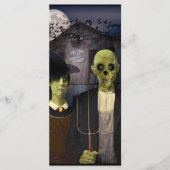 Amerikaans Gotisch Halloween spookhuis (Voorkant)