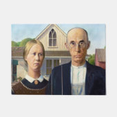 Amerikaans gotisch Klassiek schilderen Grant Wood Deurmat (Voorkant)