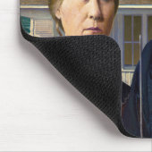 Amerikaans gotisch Klassiek schilderen Grant Wood Muismat (Hoek)