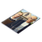 Amerikaans gotisch Klassiek schilderen Grant Wood Notitieboek (Linkerzijde)