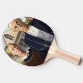 Amerikaans gotisch Klassiek schilderen Grant Wood Tafeltennisbatje (Zijkant)