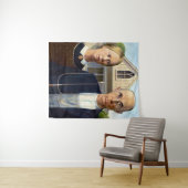 Amerikaans gotisch Klassiek schilderen Grant Wood Wandkleed (In Situ (horizontaal))