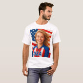 Amerikaans grafisch t-shirt voor mannen (Voorkant volledig)