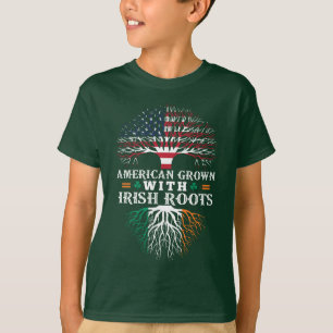AMERIKAANS groeide met IRISH Roots! T-shirt