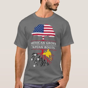 Amerikaans Groot met Guinese roeentjes Papua New G T-shirt