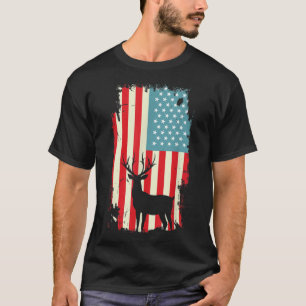 Amerikaans groots Hunter Patriotic T Shirt voor ma